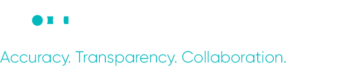 Ice Blue Tag Line, Accurancy Transparency Collaboration
